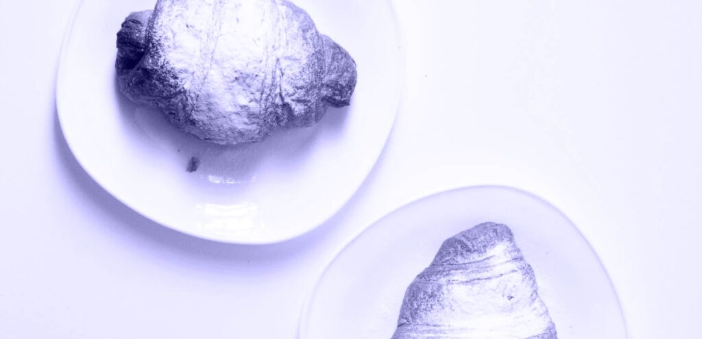 croissants on a plate representing the Good Brand concept